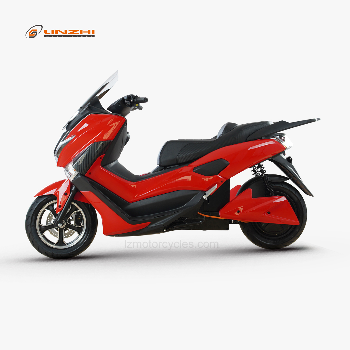 HLE2000T-14 2000W 3000W Electric Scooter Motorcycle Mobility Bike Lithium Lead-acid Disc Brake High Speed Mengshi-3